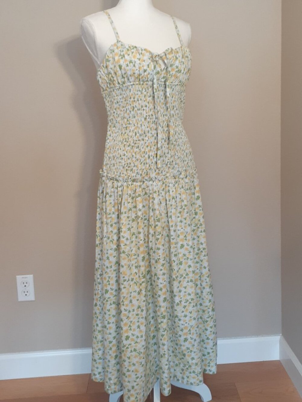 Free People Mocked Body Floral Dress